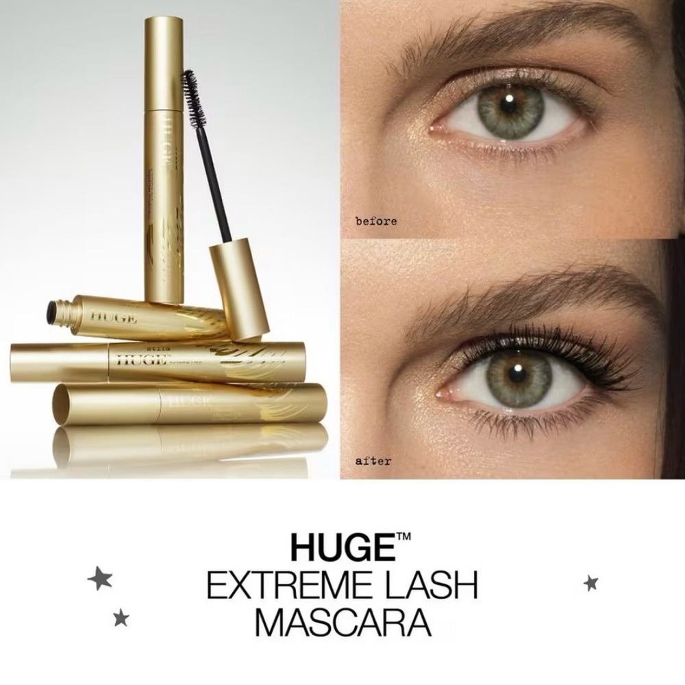 STILA HUGE Extreme Lash Mascara (Black)